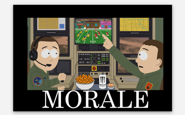 MORALE (3”x2”)