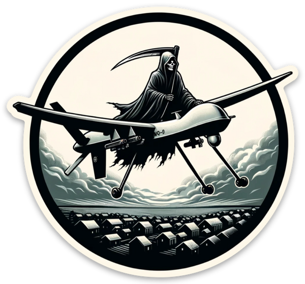 MQ-9 - The Reapers Ride (3”x3”)